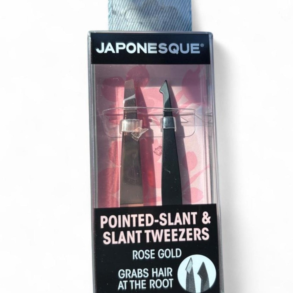 Brand‎ new never before used The Japonesque® Pointed-Slant & Slant Tweezers